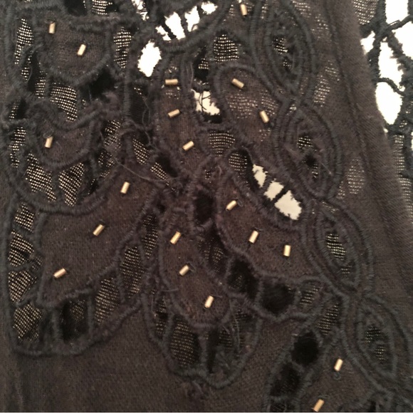 Free People Medium black cutout swing blouse - Picture 3 of 11